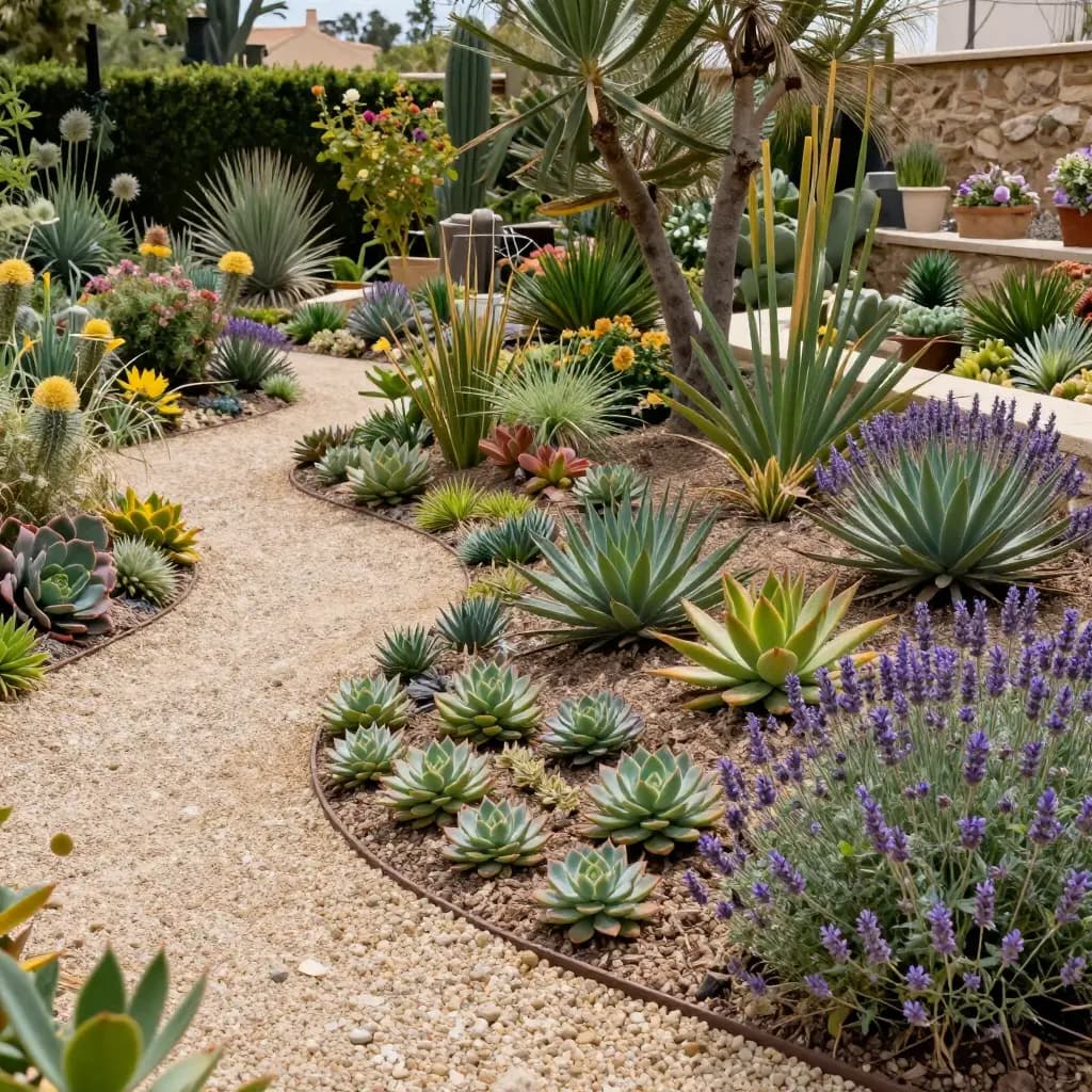 Jardín Resistente a la Sequía: Guía de Xeriscape en Madrid