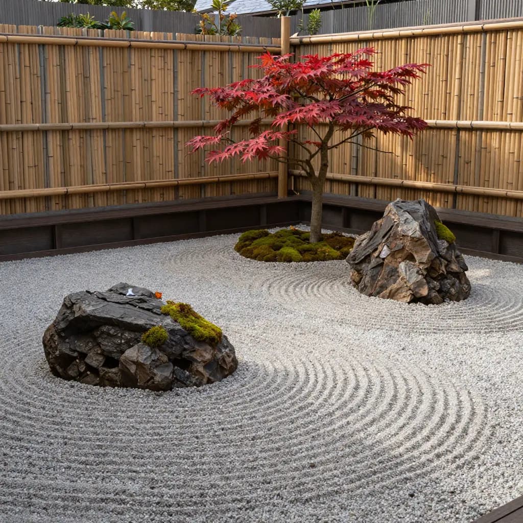 Jardín Zen y Minimalista en Madrid: Guía de Diseño con Inspiración Japonesa