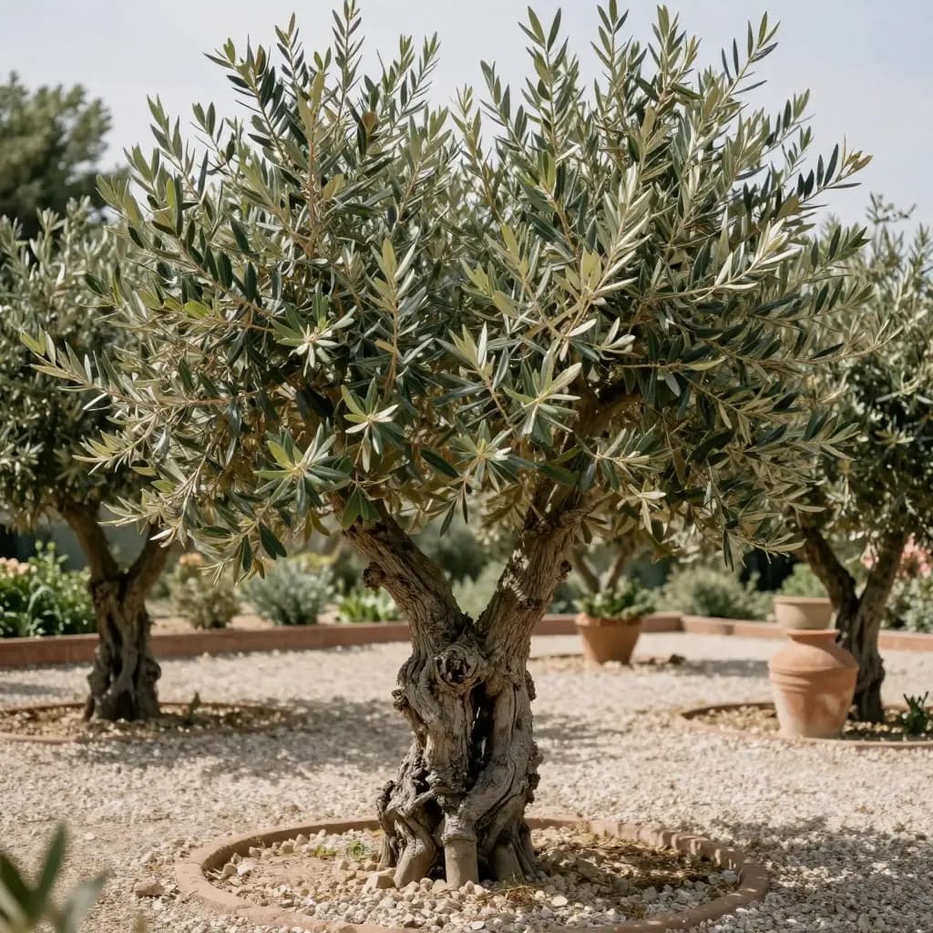 Cuidado de Olivos Ornamentales en Jardines de Madrid