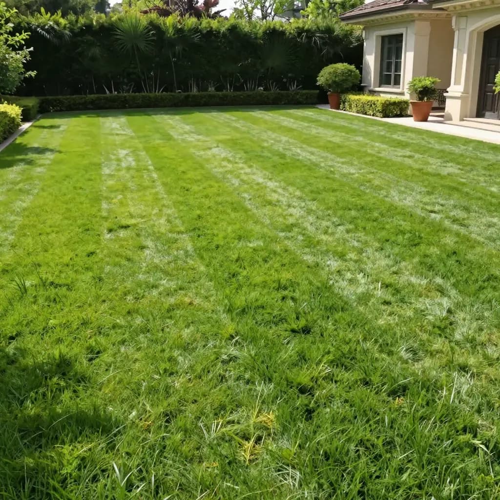 Instalación de 300m² de Césped Natural en Chalet de La Moraleja