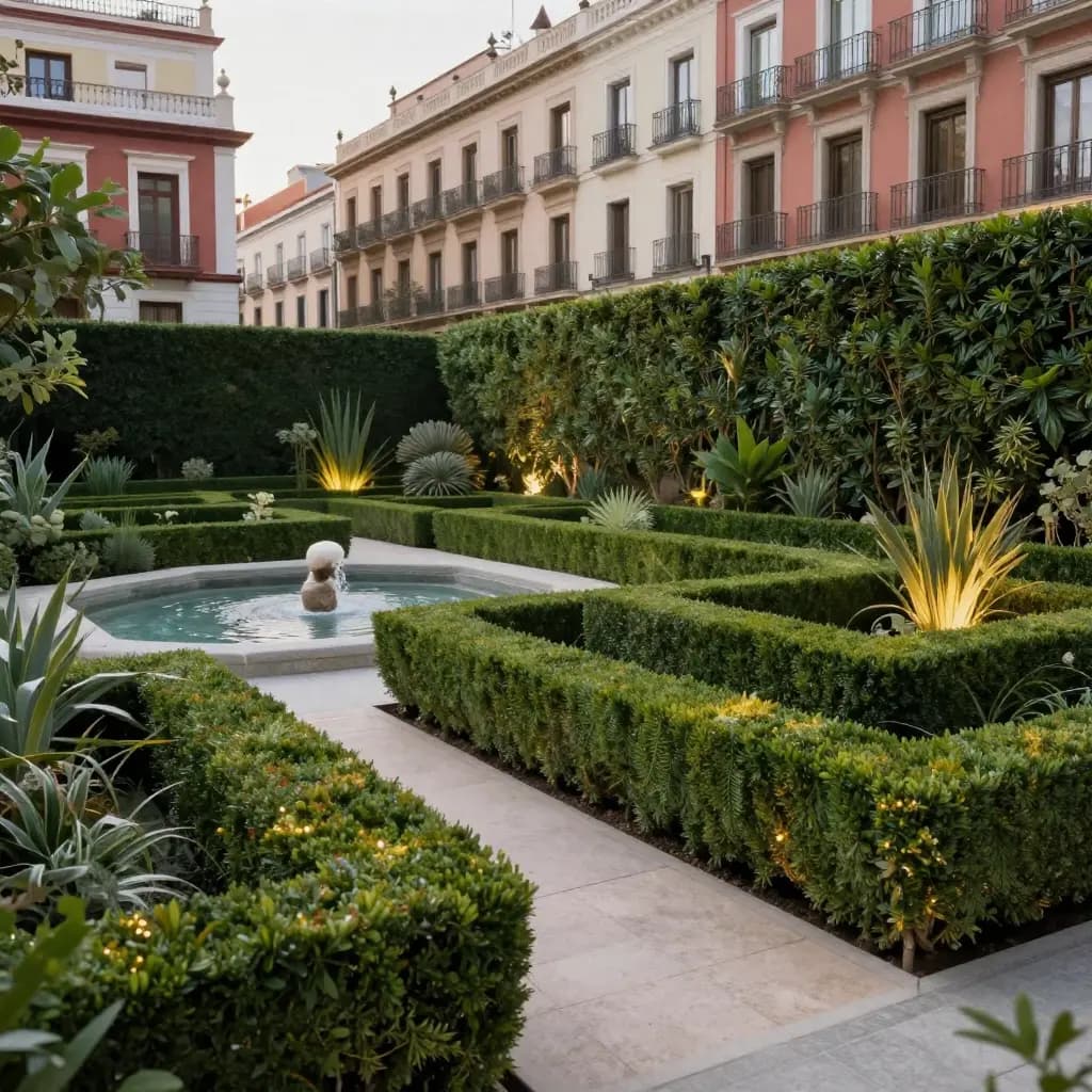 Rediseño Paisajístico de Jardín en Barrio de Salamanca