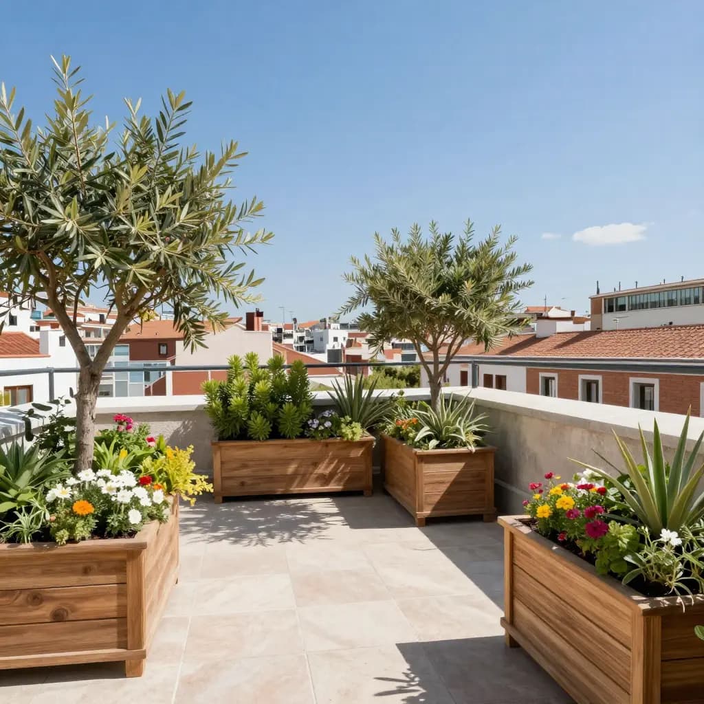 Jardinería para Terrazas y Áticos en Madrid